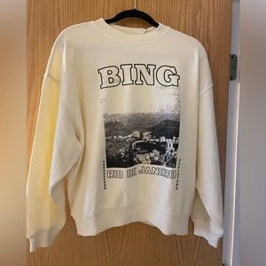 NWT Anine Bing sweatshirt size small